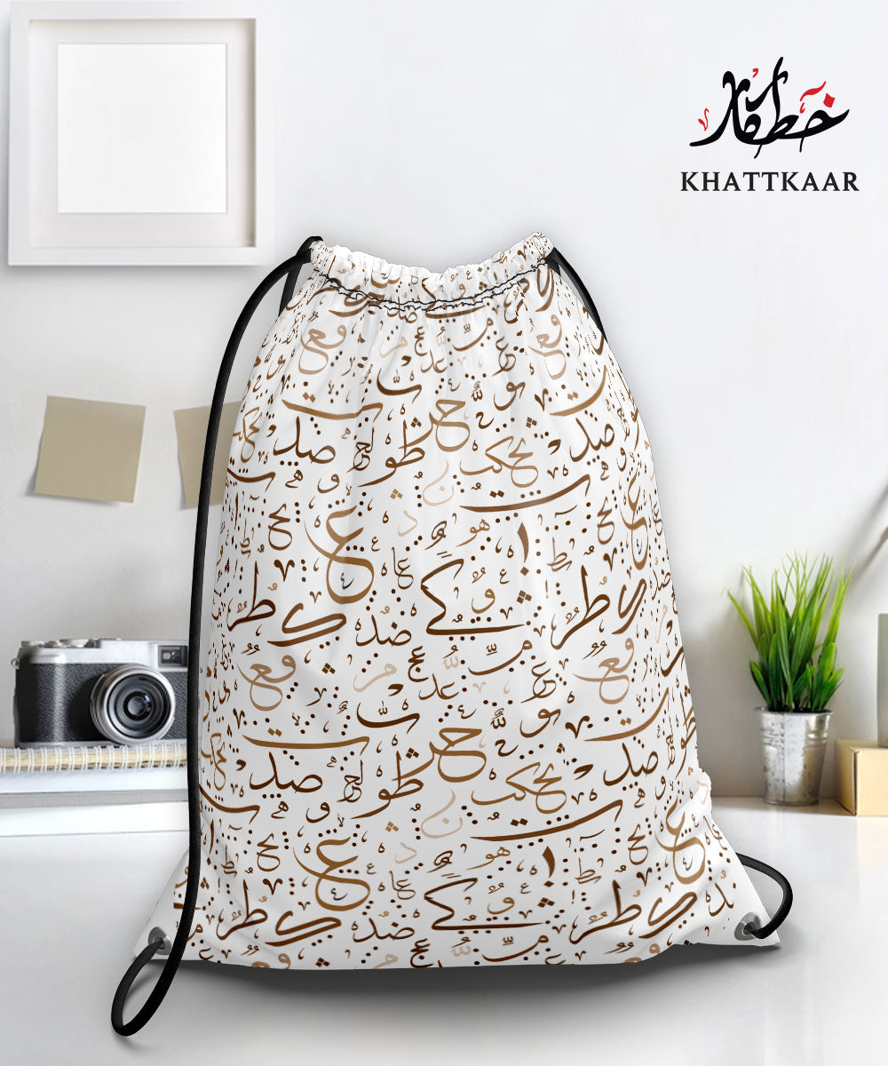 Printed Drawstrings Bag 08
