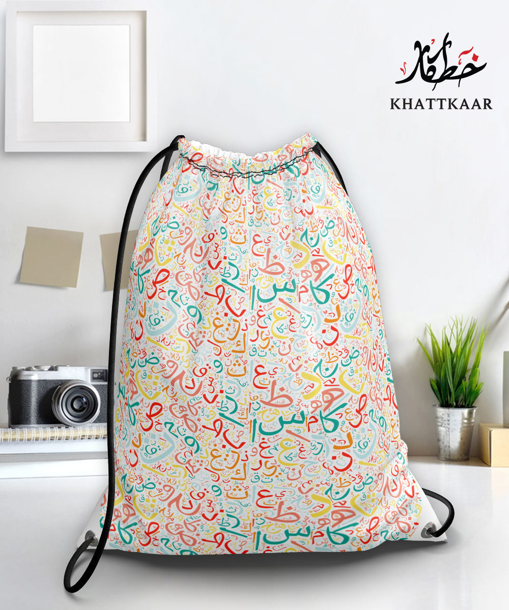 Printed Drawstrings Bag 05
