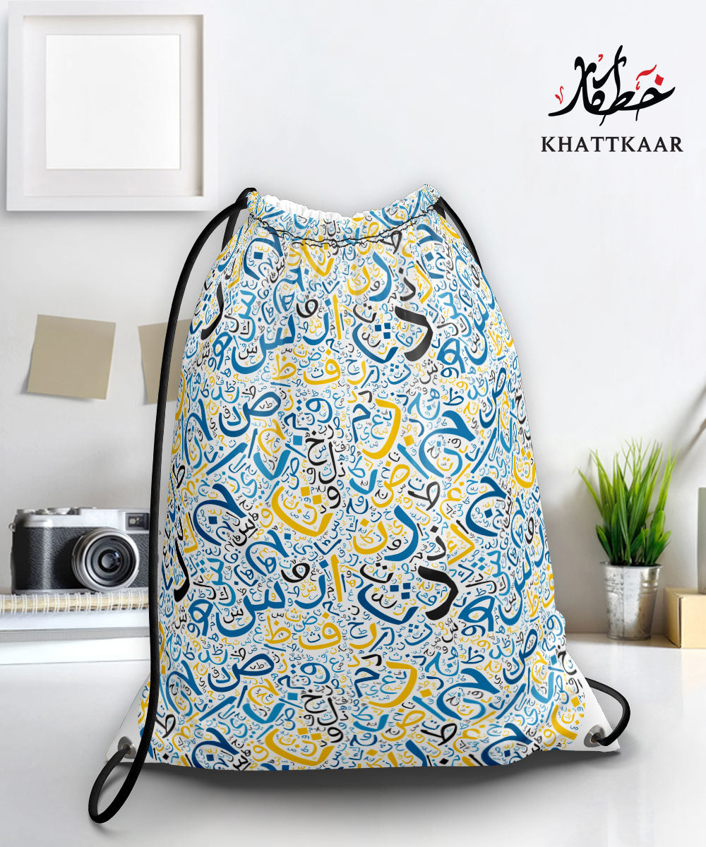 Printed Drawstrings Bag 03